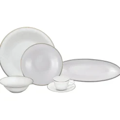 Karaca Fine Shawl Eternal 26-teiliges Frühstücksset und Servierschalen