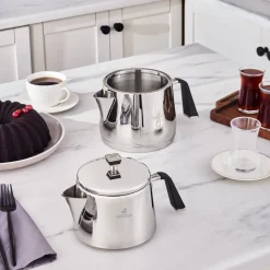 Karaca Fiona Edelstahl-Teekannenset