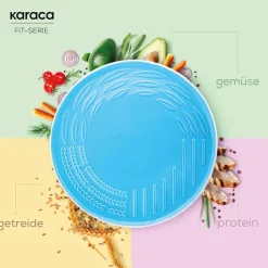 Karaca Fit Weiß Breite Schale