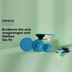 Karaca Fit Weiß Breite Schale
