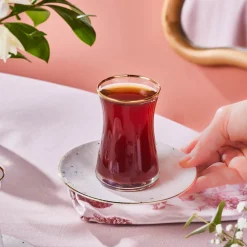 Karaca Fleur 12-Teiliges 6-Personen Tee-Set