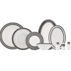 Karaca Forever Bone Cordoba 53-Teiliges 12-Personen Geschirrset