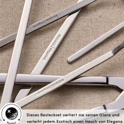 Karaca Gale Elegance 12-Personen 84-Teiliges Besteckset