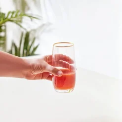 Karaca Gemma Gläser- Set für Soft- Getränke 480 ml