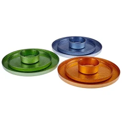 Karaca Glacier für 6 Personen Frühstücksset und Servierschalen, 18 Teilig, Glas