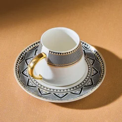 Karaca Globe Set mit 2 Kaffeetassen