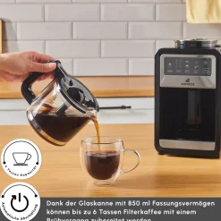 Karaca Grindbrew Pro Filterkaffeemaschine