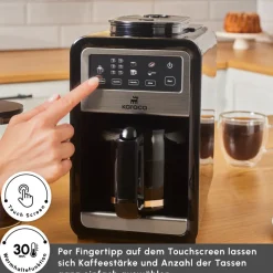 Karaca Grindbrew Pro Filterkaffeemaschine