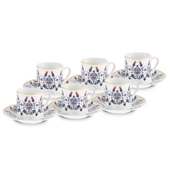 Karaca Haliç Tassen-Set für 6 Personen, 80 ml