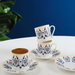 Karaca Haliç Tassen-Set für 6 Personen, 80 ml