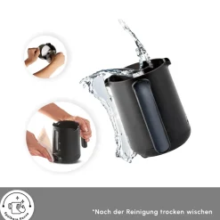 Karaca Hatır Kaffeemaschine mit Röstfunktion Anthrazit, 535W