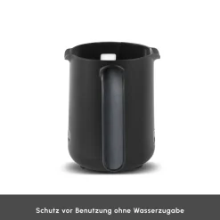 Karaca Hatır Kaffeemaschine mit Röstfunktion Shiny Black, 535 W