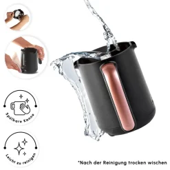 Karaca Hatır Koz Milky Türkische Kaffeemaschine Rose