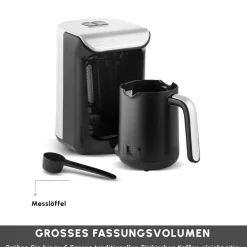 Karaca Hatır Koz Milky Türkische Kaffeemaschine Weiß
