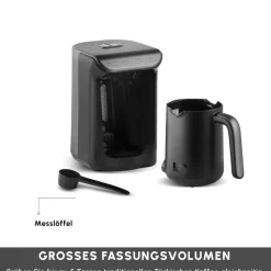 Karaca Hatır Milky Türkische Kaffeemaschine Anthrazit