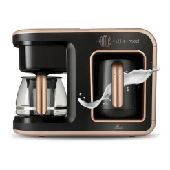 Karaca Hatır Plus Mod 5 in 1 Essential Kaffeemaschine Rosie Braun, 1385W