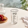 Karaca H2O Schwarzes Erfrischungsgetränkglas, 570 Ml