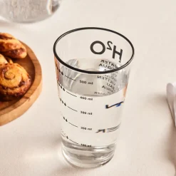 Karaca H2O Schwarzes Erfrischungsgetränkglas, 570 Ml