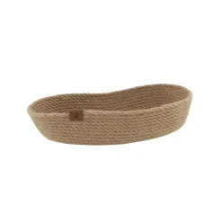 Karaca Home Alba Jute Dekoteller, Oval, 37 cm