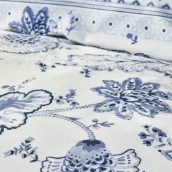 Karaca Home Amar Blau Einzel Bettbezug Set