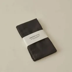 Karaca Home Belle Pflegeleichte 2er Set Stoffservietten Schwarz