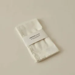 Karaca Home Belle Saum 2-teiliges Stoffserviette Ecru