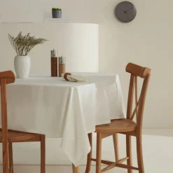 Karaca Home Belle Saum Tischdecke Ecru