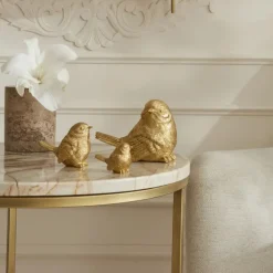Karaca Home Birdie Figur Gold 9 cm