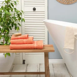 Karaca Home Daily Soft Badetuch, 100% Baumwolle, Fliese