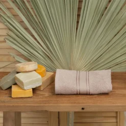 Karaca Home Daily Soft Beige 100% Baumwolle Handtuch 30x50 cm