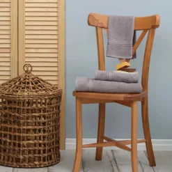 Karaca Home Daily Soft Grau 100% Baumwolle Handtuch 30x50 cm