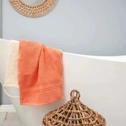 Karaca Home Daily Soft Hellrosa 100% Baumwolle Handtuch 30x50 cm