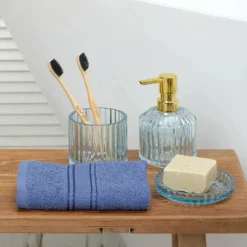 Karaca Home Daily Soft Indigo 100% Baumwolle Handtuch 30x50 cm