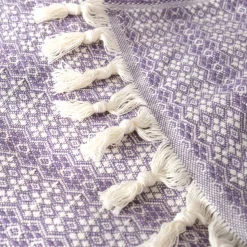 Karaca Home Destina Bettdecke für Zwei Personen Lila