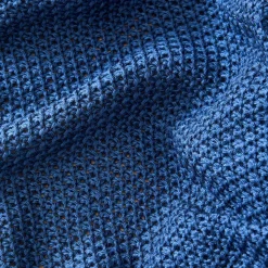 Karaca Home Dunkelblau Strickdecke Öko-Tex Zertifiziert