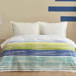 Karaca Home Elvis 100% Baumwolle Doppelbett Einzelbettdecke Multicolor