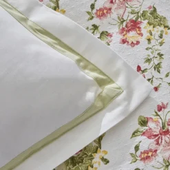 Karaca Home Emilie 100% Baumwolle Doppelbettdecken-Set - Rosa