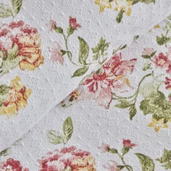 Karaca Home Emilie 100% Baumwolle Doppelbettdecken-Set - Rosa