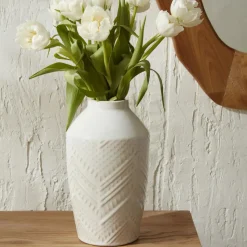 Karaca Home Engel Vaco 14,7x14,7x25,5 cm Weiß