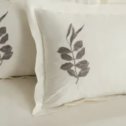 Karaca Home Gardenia 8-teiliges Hochzeitsset Anthrazit