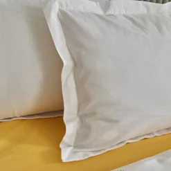 Karaca Home Herbal 100% Baumwolle Doppelbett Bettwäsche Set Weiß