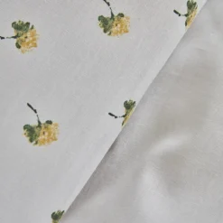 Karaca Home Herbal 100% Baumwolle Doppelbett Bettwäsche Set Weiß