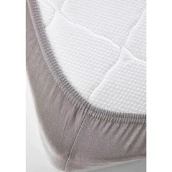 Karaca Home Jersey Fitted Bettlaken Grau (120x200 cm) Öko-Tex Zertifiziert