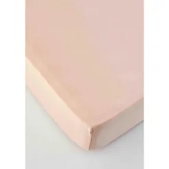 Karaca Home Jersey Fitted Bettlaken Lachs Rosa (140x200 cm) Öko-Tex Zertifiziert
