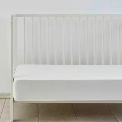 Karaca Home Jersey Fitted Bed Sheet White 70x140 cm + 20 cm Öko-Tex Zertifiziert
