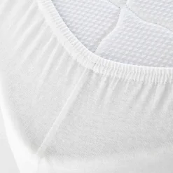 Karaca Home Jersey Fitted Bed Sheet White 70x140 cm + 20 cm Öko-Tex Zertifiziert
