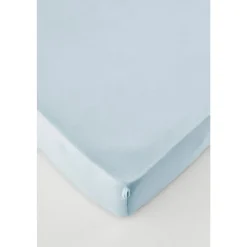 Karaca Home Jersey Fitted Bettlaken Hellblau (200x200 cm) Öko-Tex Zertifiziert