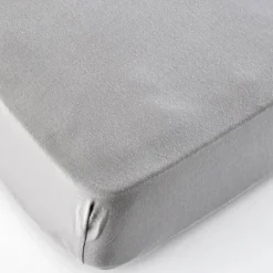 Karaca Home Jersey Fitted Bed Sheet Grey 70x140 cm + 20 cm Öko-Tex Zertifiziert