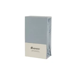 Karaca Home Jersey Spannbettlaken, 100x200+30cm, Blau