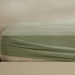 Karaca Home Jersey Spannbettlaken, 140x200+30cm, Mint